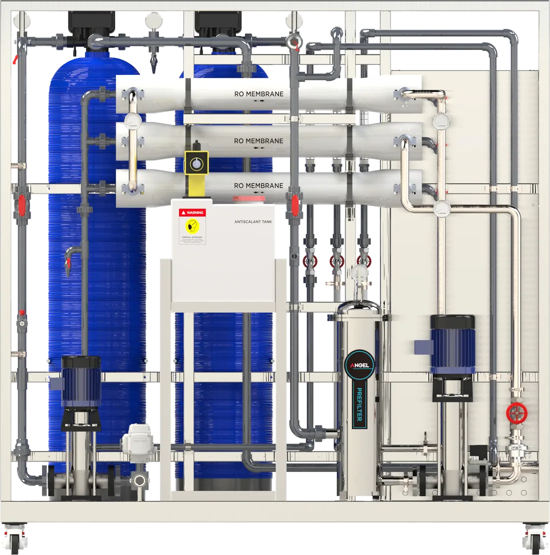 ANGEL ROS5 5,000 GPD reverse osmosis system