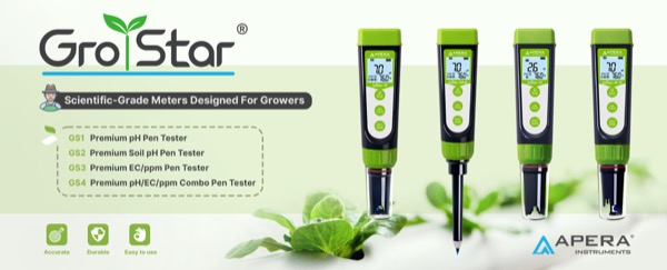 Apera Gro'Star Series complete lineup - GS1, GS2, GS3, GS4