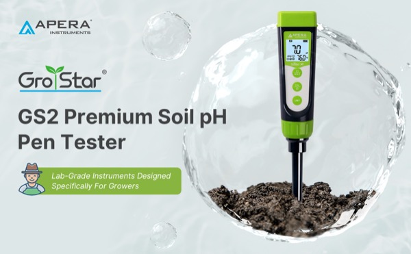Apera GS2 Soil pH Pen Tester