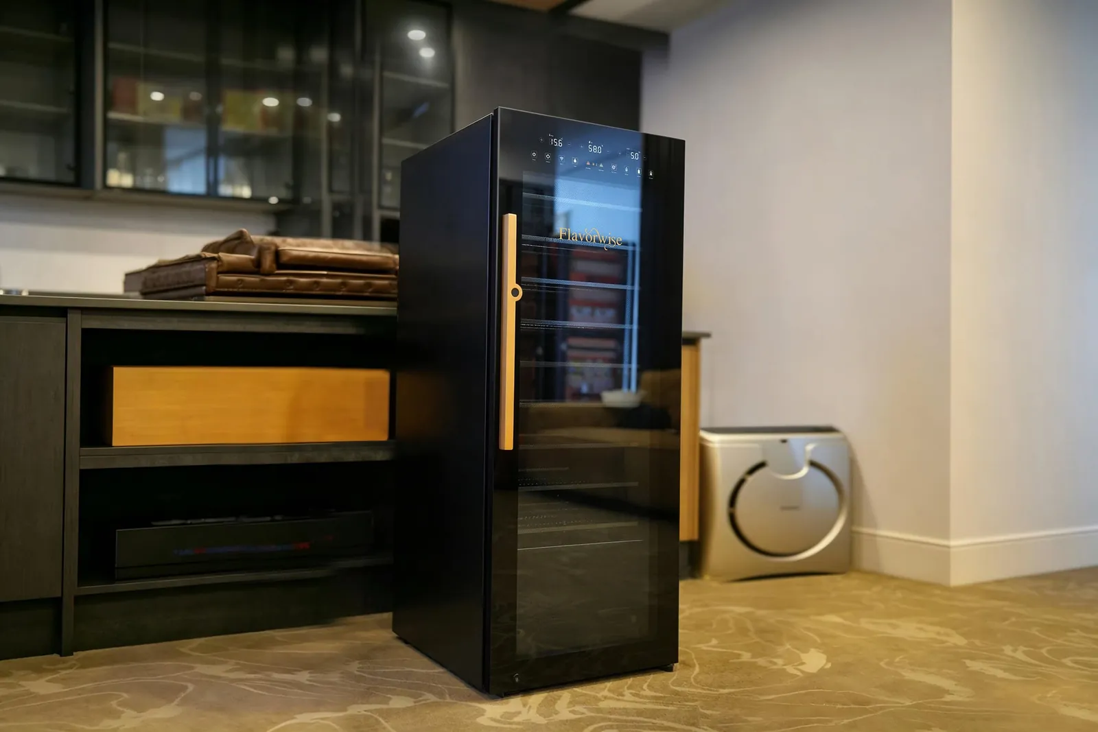 Cabinet in a living room