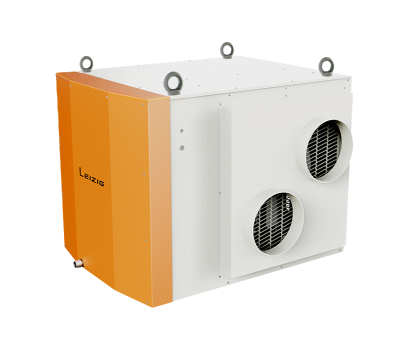 Leizig LG880-VFD ceiling-mount dehumidifier with dual fans