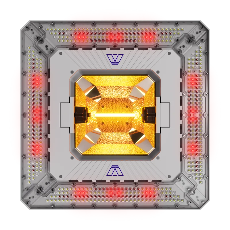 Matrix Hybrid 1000W Grow Light far red mode view