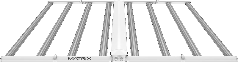 Matrix M8 Dyna 1000W LED Grow Light mounted installation view