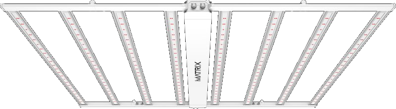 Matrix M8 Dyna 1000W LED Grow Light rear panel view