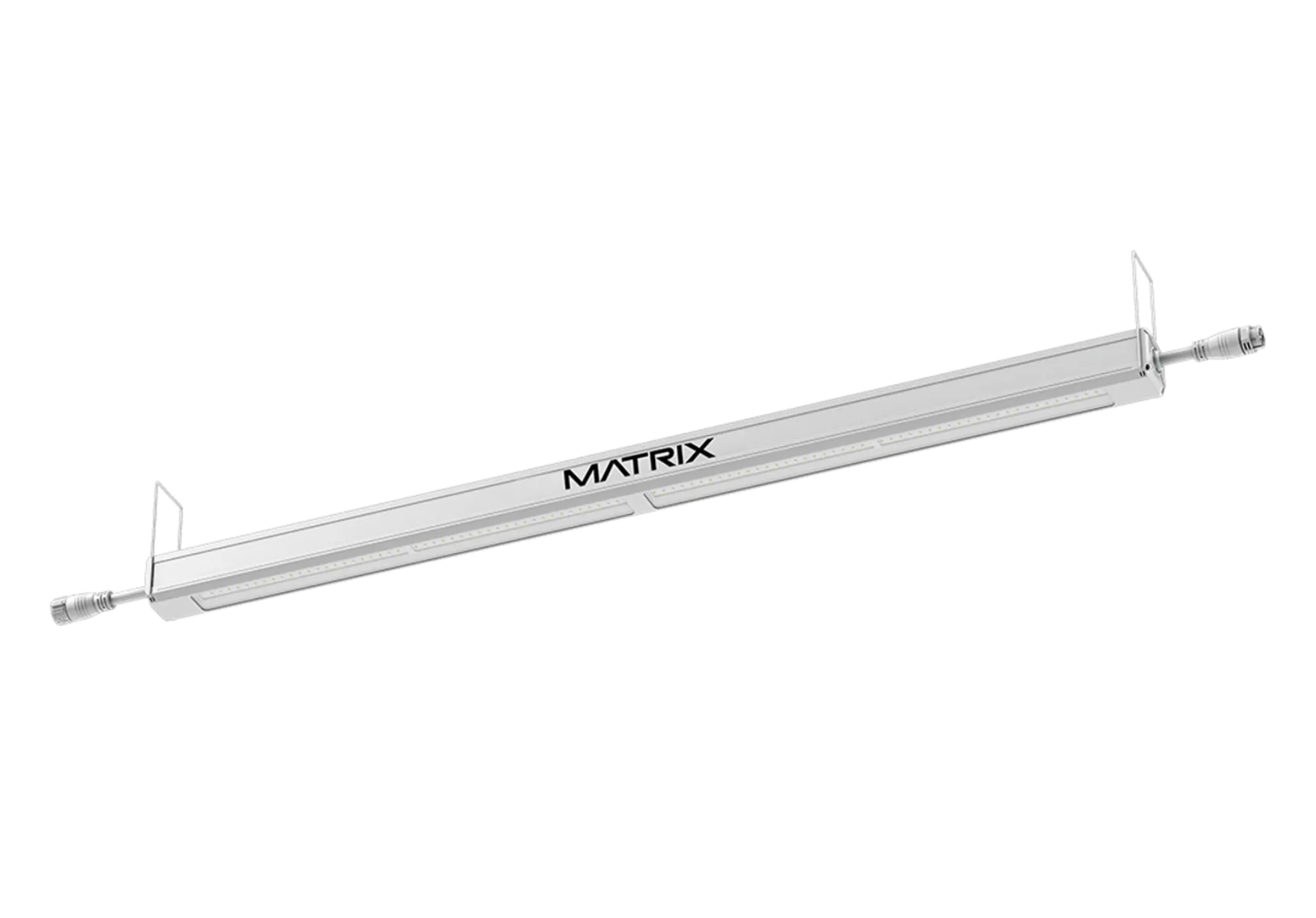 Matrix LTL 200W Linear LED front view with mounting brackets
