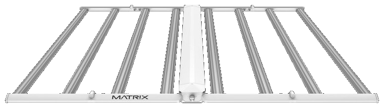Matrix M8 860W LED Grow Light rear panel view