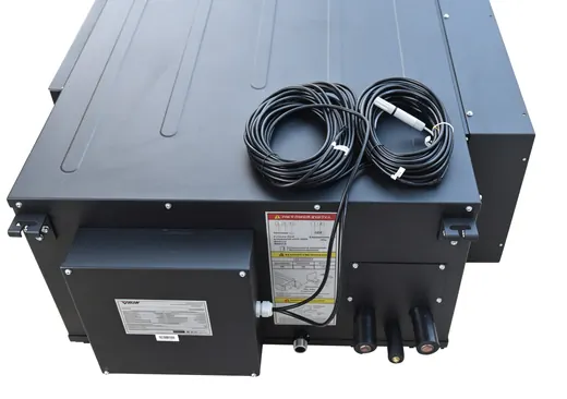 Manejadora de aire interior VKIN UCHA-60HTD, vista superior