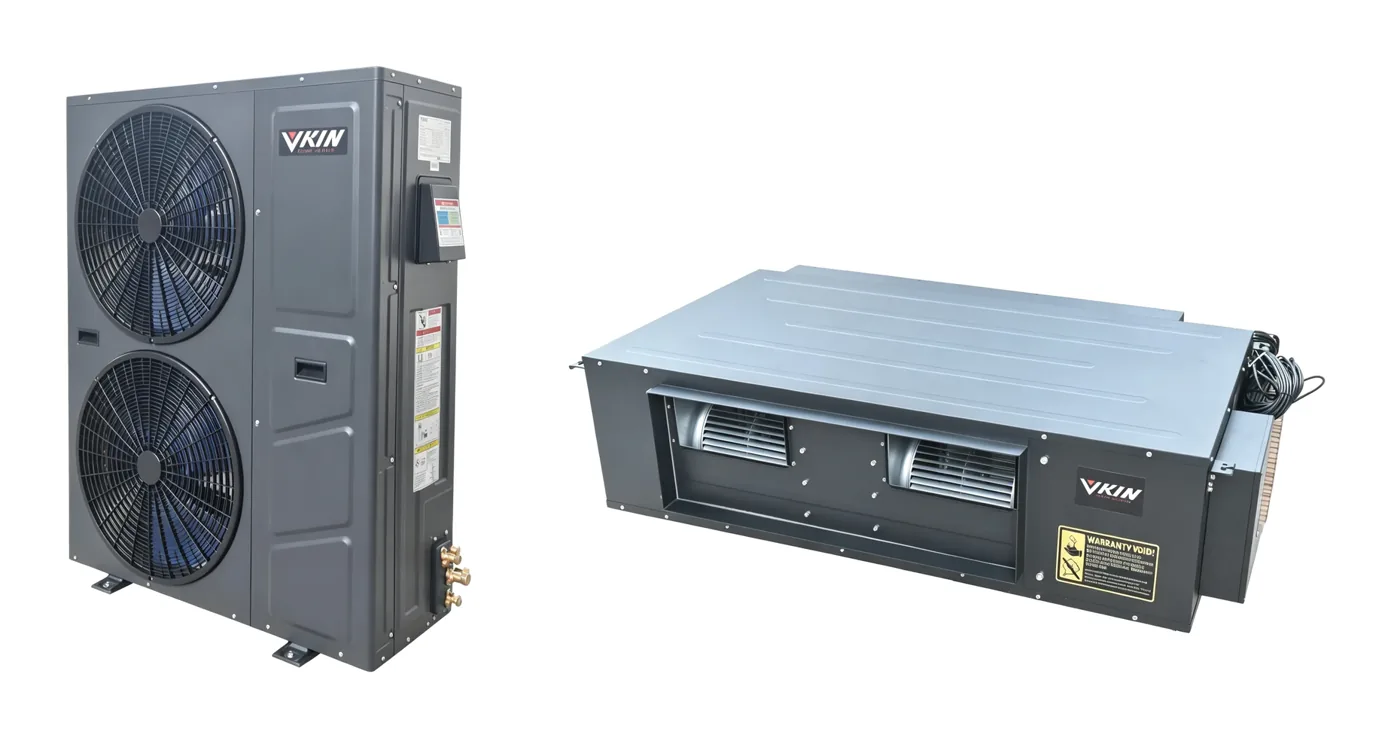 VKIN UCHA-60HTD outdoor unit and indoor ducted unit